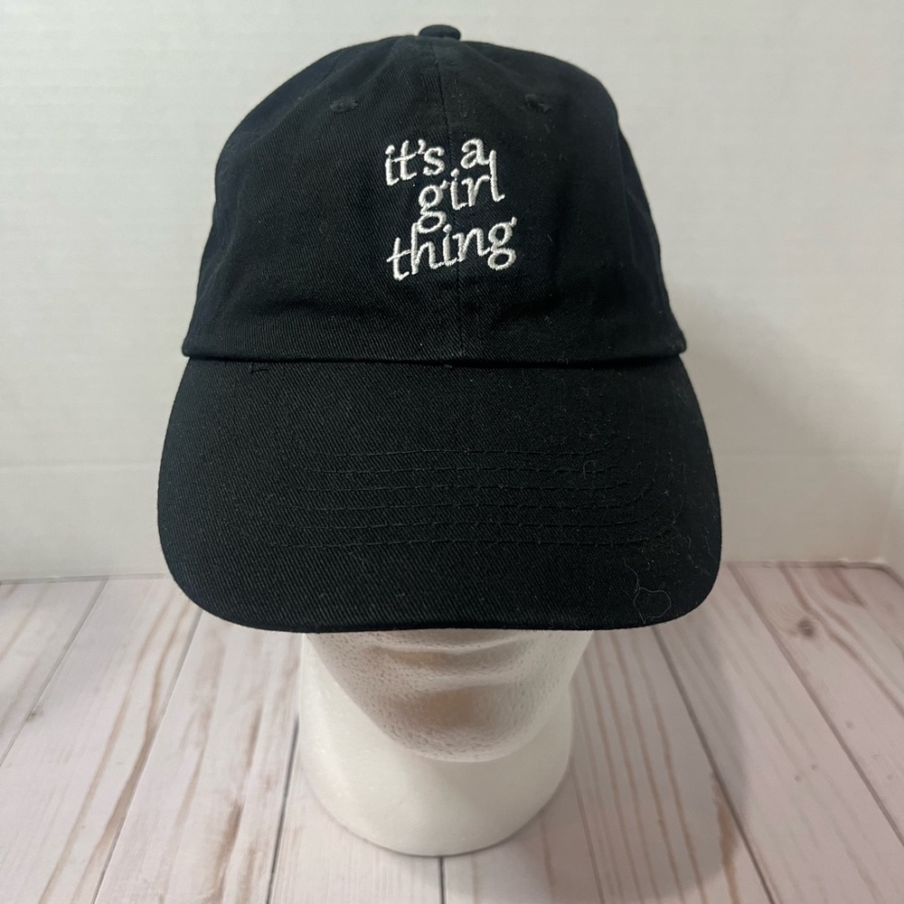 Unbranded Baseball Hat “It’s a Girl Thing” Logo